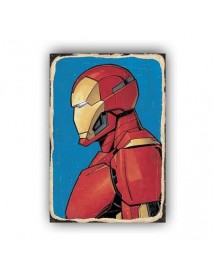 IRON MAN 13 AHŞAP POSTER 20x30cm  - 25