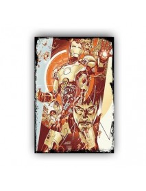 IRON MAN 14 AHŞAP POSTER 20x30cm  - 54