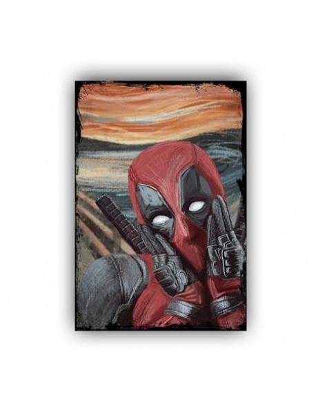 DEADPOOL 7 AHŞAP POSTER 20x30cm  - 56