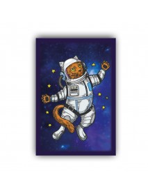 ASTRONOT CAT AHŞAP POSTER 20x30cm  - 93