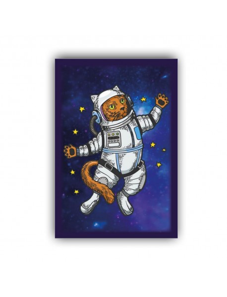 ASTRONOT CAT AHŞAP POSTER 20x30cm  - 93