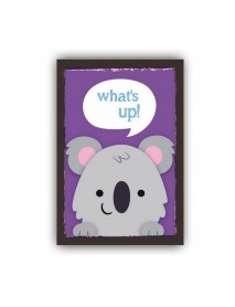 WHAT'S UP AHŞAP POSTER 20x30cm  - 25