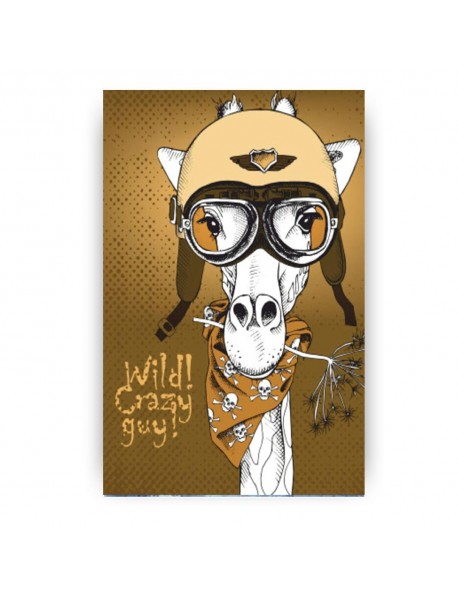 WILD CRAZY GUY AHŞAP POSTER 20x30cm  - 08