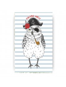 PIRATES ONLY AHŞAP POSTER 20x30cm  - 17