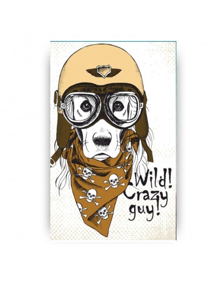 WILD CRAZY GUY 2 AHŞAP POSTER 20x30cm  - 20