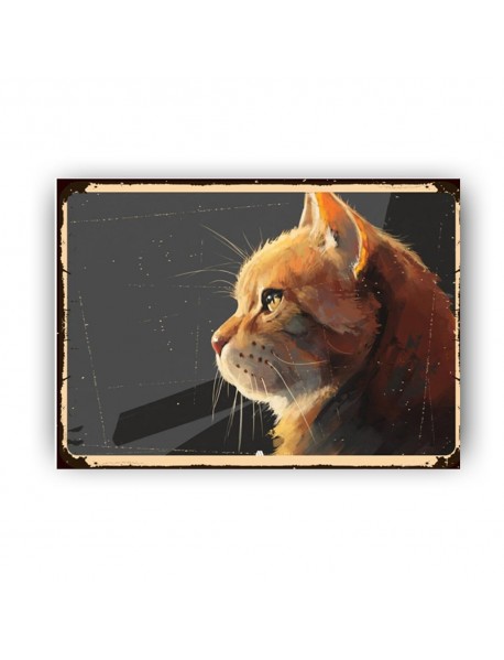 GOOD CAT 5 AHŞAP POSTER 20x30cm  - 16