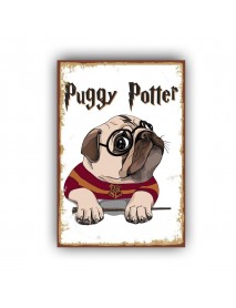 PUGGY POTTER AHŞAP POSTER 20x30cm  - 16