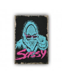 SASSY AHŞAP POSTER 20x30cm  - 93