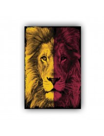 ASLAN AHŞAP POSTER 20x30cm  - 47