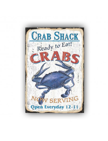 CRAB SHACK AHŞAP POSTER 20x30cm  - 79