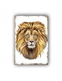 ASLAN 2 AHŞAP POSTER 20x30cm  - 83