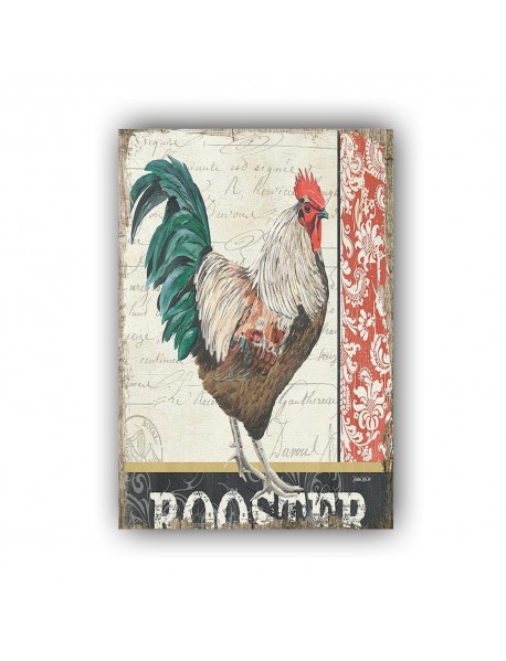 BOOSTER AHŞAP POSTER 20x30cm  - 08