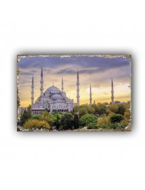 CAMİ 6 AHŞAP POSTER 20x30cm  - 94