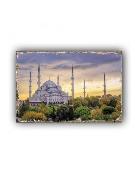 CAMİ 6 AHŞAP POSTER 20x30cm  - 94