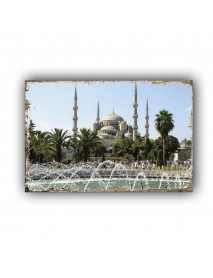 CAMİ 7 AHŞAP POSTER 20x30cm  - 95