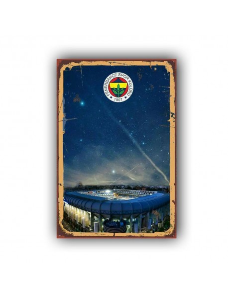 FENERBAHÇE 4 AHŞAP POSTER 20x30cm  - 89