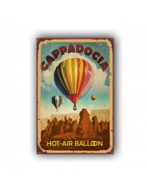 CAPPADOCIA AHŞAP POSTER 20x30cm  - 06