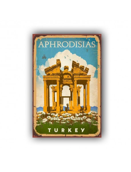 APHRODISIAS AHŞAP POSTER 20x30cm  - 20