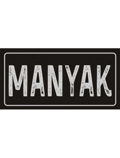 MANYAK AHŞAP PLAKA POSTER - 94