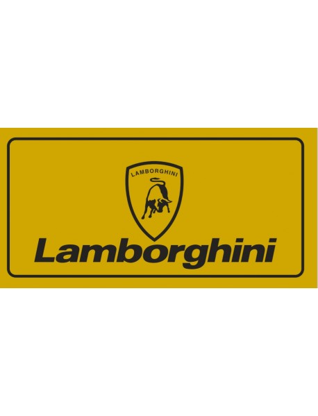 LAMBORGHİNİ AHŞAP PLAKA POSTER - 76