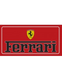 FERRARI AHŞAP PLAKA POSTER - 70