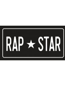 RAP STAR AHŞAP PLAKA POSTER - 22