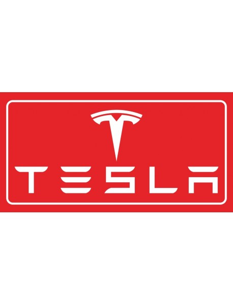 TESLA AHŞAP PLAKA POSTER - 02