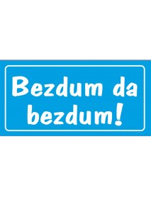 BEZDUM DA AHŞAP PLAKA POSTER - 32