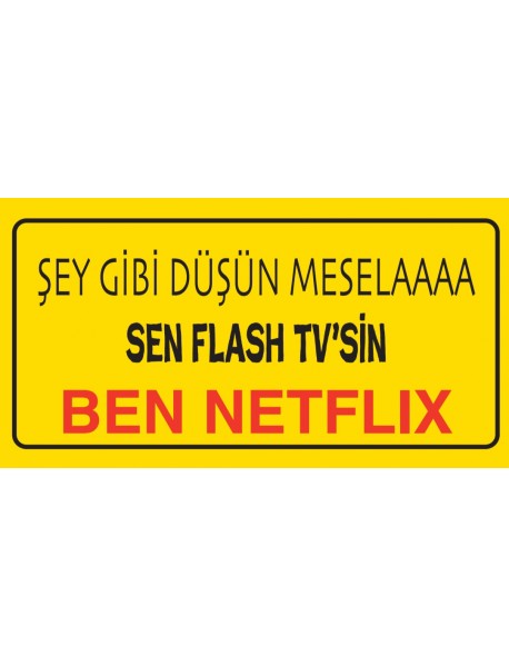 ŞEY GİBİ DÜŞÜN MESELA AHŞAP PLAKA POSTER - 60