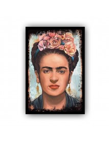 FRIDA KAHLO 15 AHŞAP POSTER 20x30cm  - 38