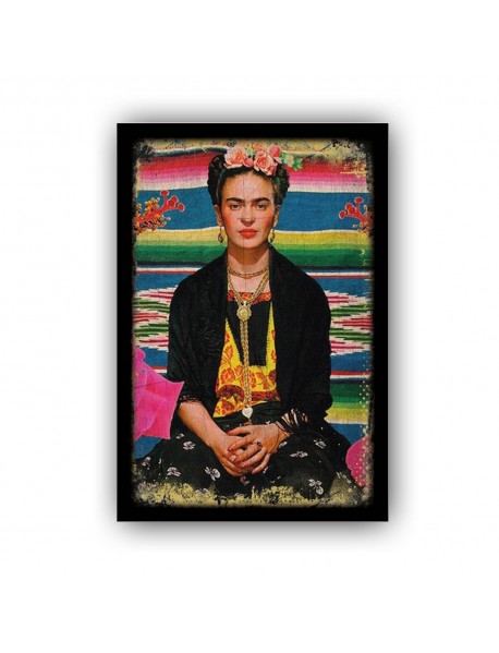 FRIDA KAHLO 17 AHŞAP POSTER 20x30cm  - 40