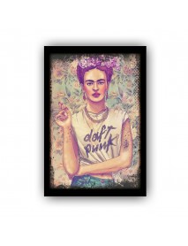 FRIDA KAHLO DAFT PUNK AHŞAP POSTER 20x30cm  - 41