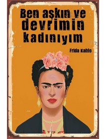 FRİDA KAHLO AHŞAP POSTER 20x30cm  - 20