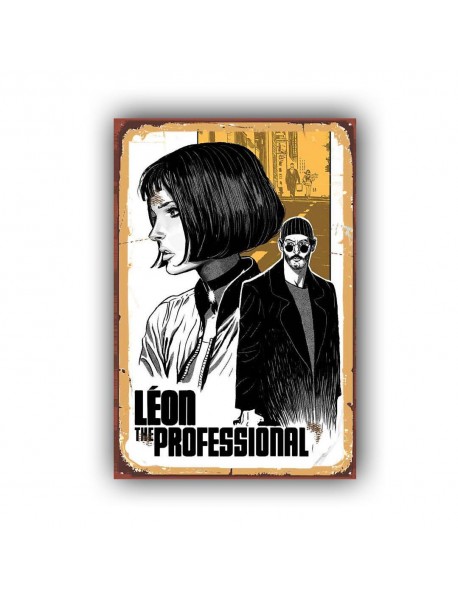 LEON THE PROFFESSIONAL AHŞAP POSTER 20x30cm  - 87