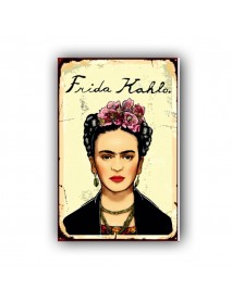 FRİDA KAHLO 8 AHŞAP POSTER 20x30cm  - 33