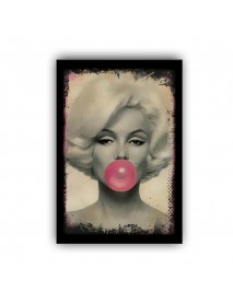 MARILYN MONROE 5 AHŞAP POSTER 20x30cm  - 04