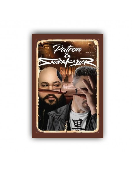 SAGOPA KAJMER VE PATRON AHŞAP POSTER 20x30cm  - 21