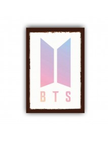 BTS 5 AHŞAP POSTER 20x30cm  - 83