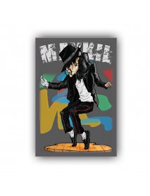 MICHAEL JACKSON 8 AHŞAP POSTER 20x30cm  - 56