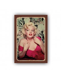 MARILYN MONROE 8 AHŞAP POSTER 20x30cm  - 67