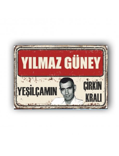 YILMAZ GÜNEY 17 AHŞAP POSTER 20x30cm  - 32