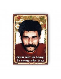 AHMET KAYA 18 AHŞAP POSTER 20x30cm  - 98