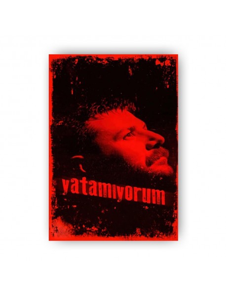 YATAMIYORUM AHŞAP POSTER 20x30cm  - 31