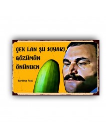 GARDROP FUAT AHŞAP POSTER 20x30cm  - 13