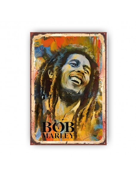 BOB MARLEY 11 AHŞAP POSTER 20x30cm  - 86