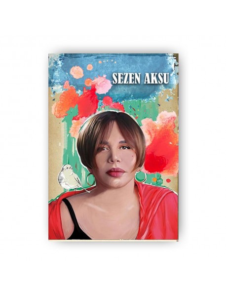 SEZEN AKSU 11 AHŞAP POSTER 20x30cm  - 95