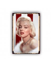 MARILYN MONROE 11 AHŞAP POSTER 20x30cm  - 07