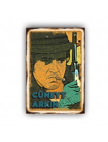 CÜNEYT ARKIN 8 AHŞAP POSTER 20x30cm  - 18