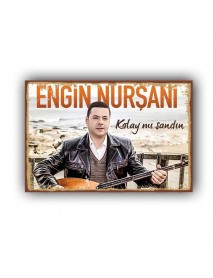 ENGİN NURŞANİ AHŞAP POSTER 20x30cm  - 23