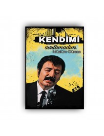 KENDİMİ AVUTAMADIM MÜSLÜM BABA AHŞAP POSTER 20x30cm  - 35